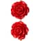12 Packs: 4 ct. (48 total) Red Flower Quartzite Beads, 24mm by Bead Landing™